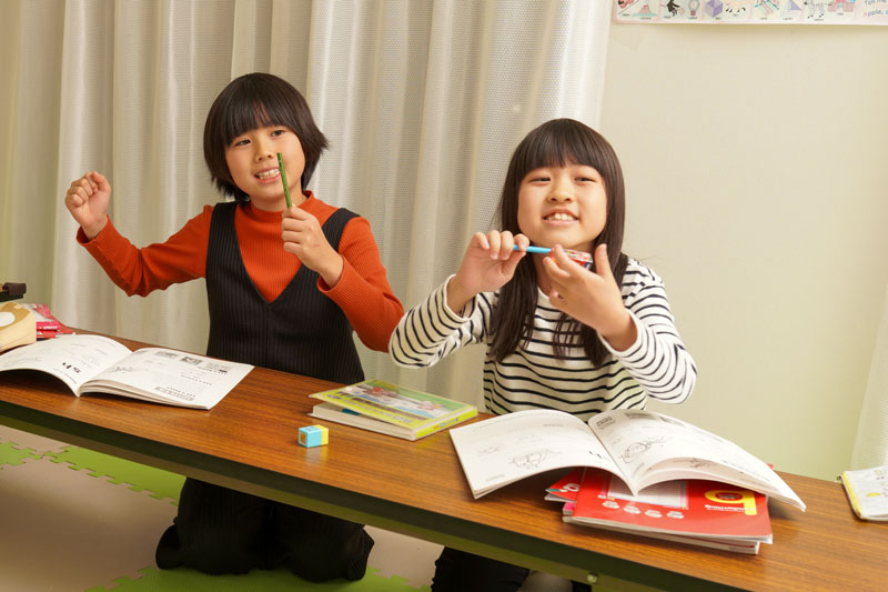 小学生クラスの風景